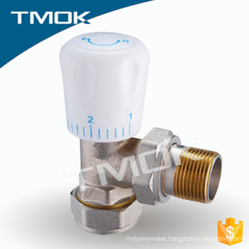 High Quality temperature control valve thermostatic radiator brass safety valve